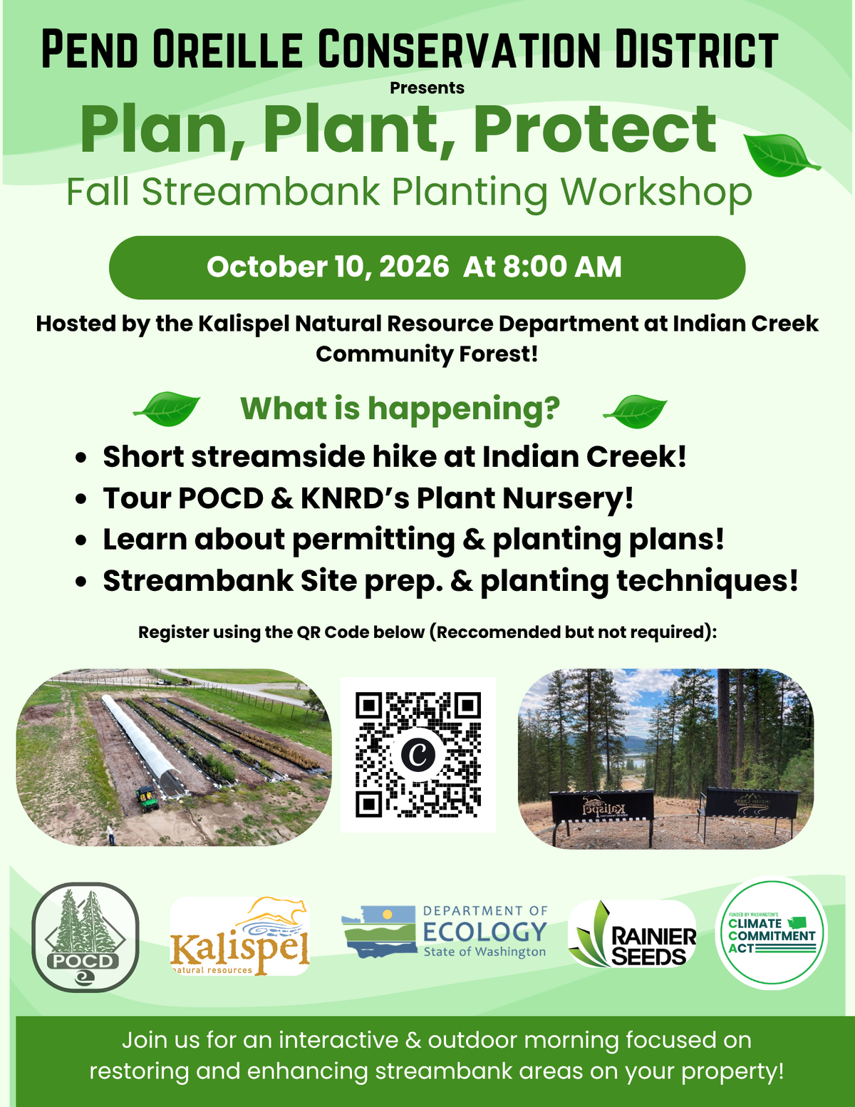 Plan. Plant. Protect: Fall Planting Workshop