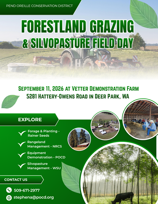 Forestland Grazing & Silvopasture Field Day Ticket